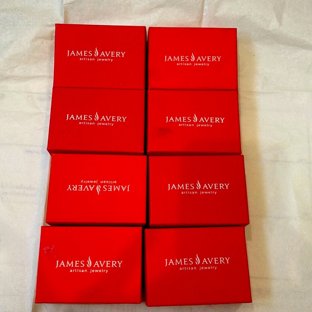 James Avery Lot of 8 boxes